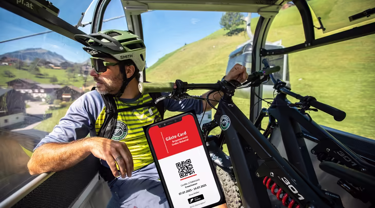 Mountainbikemitnahme © Bregenzerwald Tourismus / Jens Scheibe